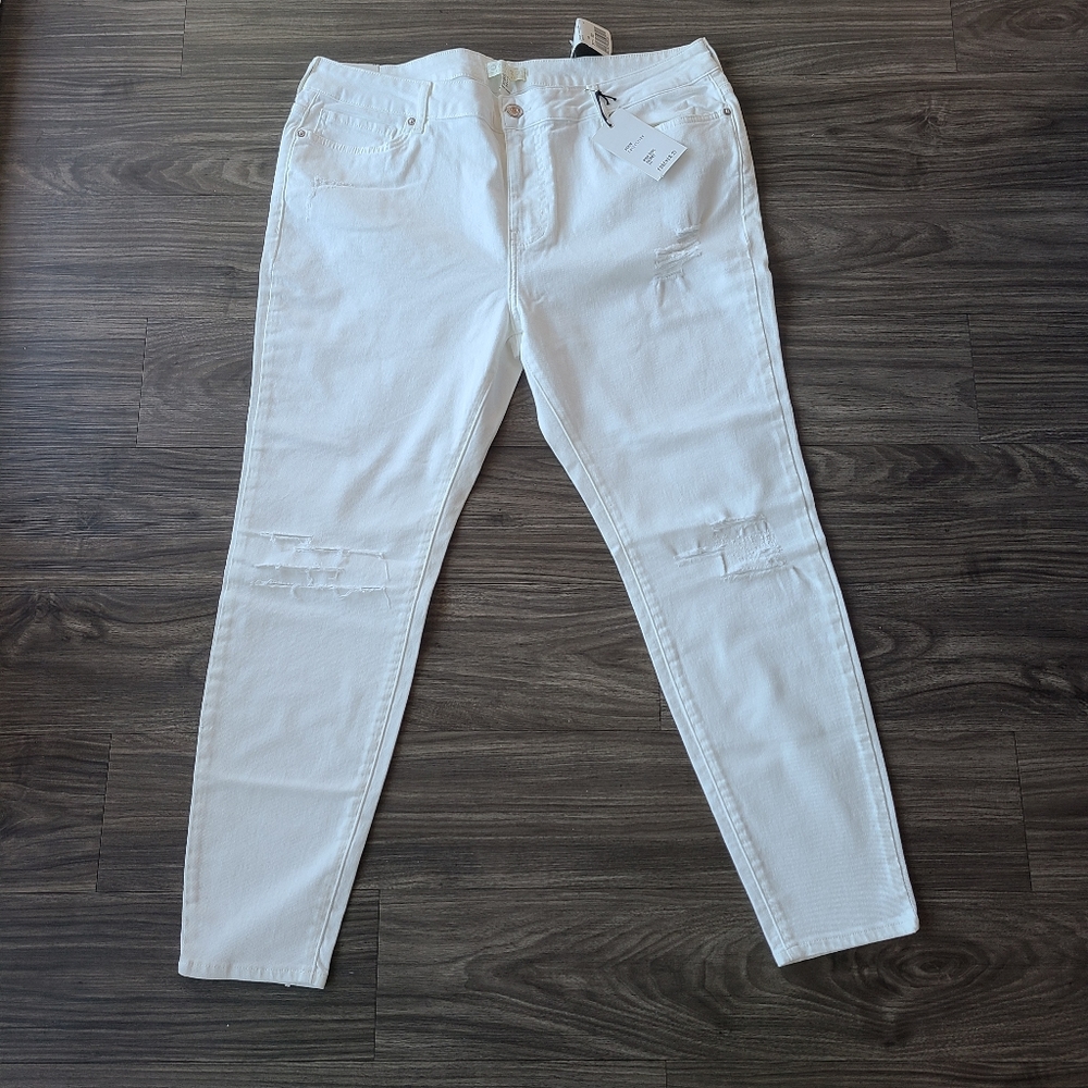 Forever 21 high rise skinny jeans size 18
